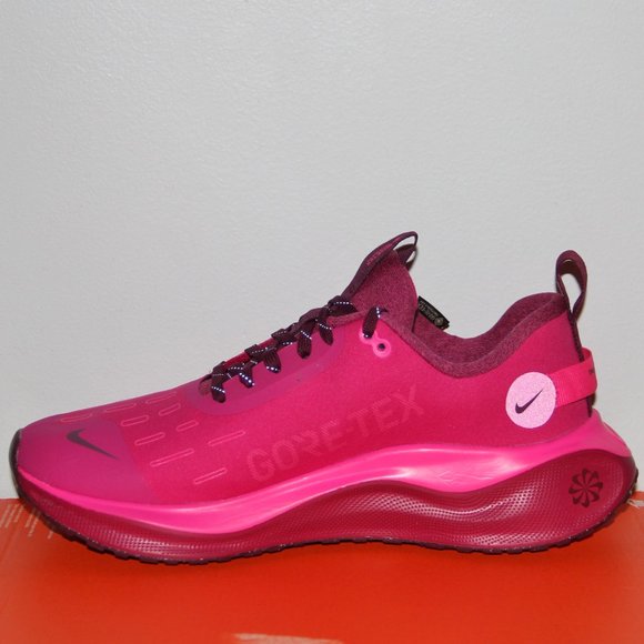 Nike ReactX Infinity Run 4 Gore-Tex Running Shoes Women 7.5 Fierce Pink - Picture 4 of 8